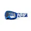 100% Strata 2 Youth Clear Lens Goggles in Blue