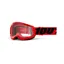 100% Strata 2 Youth Clear Lens Goggles in Red