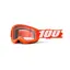 100% Strata 2 Youth Clear Lens Goggles in Orange