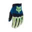 Fox Dirtpaw Youth Gloves in Maui Blue