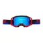 Fox Airspace Streak Mirrored Lens Goggles in Fluorescent Red