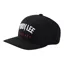 Troy Lee Designs Curved Bill Snapback Cap in Bolt - Black
