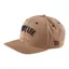 Troy Lee Designs Curved Bill Snapback Cap in Bolt - Khaki