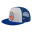 Troy Lee Designs Trucker Snapback Cap in Peace Out - Blue/Cream